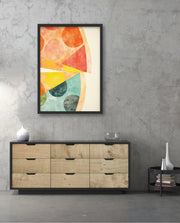 Abstract Citrus Slices