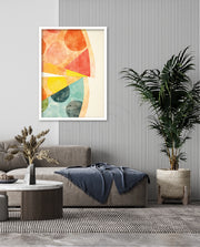 Abstract Citrus Slices