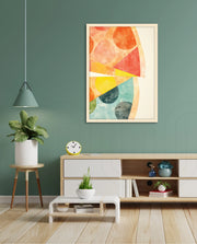 Abstract Citrus Slices
