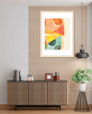 Abstract Citrus Slices