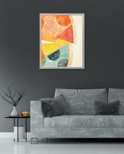 Abstract Citrus Slices