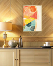 Abstract Citrus Slices