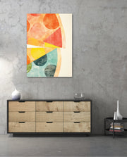 Abstract Citrus Slices
