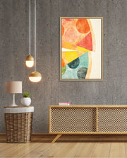 Abstract Citrus Slices