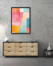 Pastel Geometric Panels