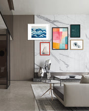 Pastel Geometric Panels