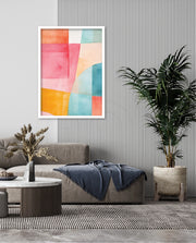 Pastel Geometric Panels