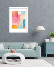 Pastel Geometric Panels