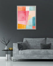 Pastel Geometric Panels