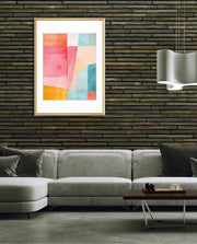 Pastel Geometric Panels