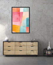 Pastel Geometric Panels