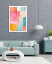 Pastel Geometric Panels