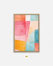 Pastel Geometric Panels