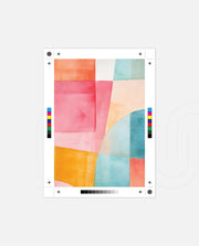 Pastel Geometric Panels