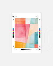 Pastel Geometric Panels