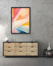 Radiant Pastel Beams