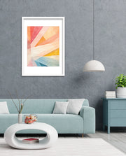 Radiant Pastel Beams
