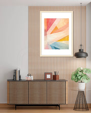 Radiant Pastel Beams