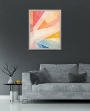 Radiant Pastel Beams
