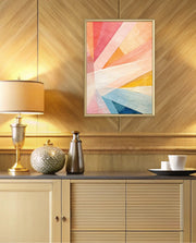 Radiant Pastel Beams