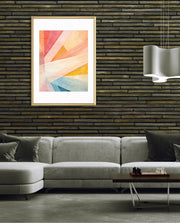 Radiant Pastel Beams
