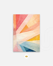 Radiant Pastel Beams