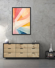 Radiant Pastel Beams