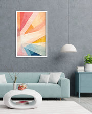 Radiant Pastel Beams
