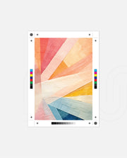 Radiant Pastel Beams