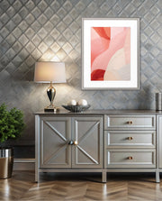 Blush Abstract Forms