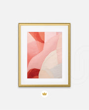 Blush Abstract Forms