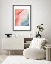 Pastel Ribbon Waves