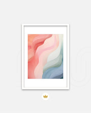 Pastel Ribbon Waves