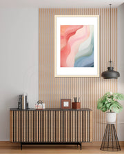 Pastel Ribbon Waves
