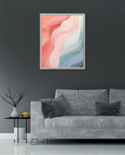 Pastel Ribbon Waves