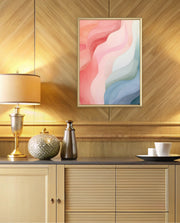 Pastel Ribbon Waves