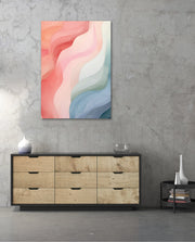 Pastel Ribbon Waves