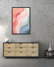 Pastel Ribbon Waves