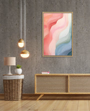 Pastel Ribbon Waves