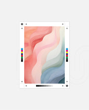 Pastel Ribbon Waves