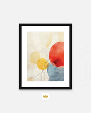 Abstract Circle Collage
