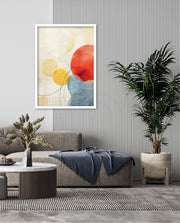 Abstract Circle Collage