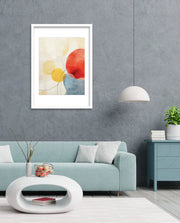 Abstract Circle Collage