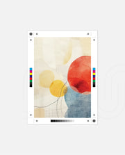 Abstract Circle Collage