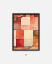 Warm Watercolor Tiles