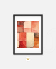 Warm Watercolor Tiles