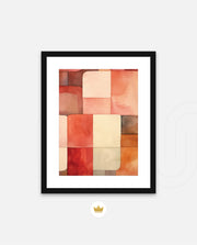 Warm Watercolor Tiles