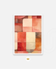Warm Watercolor Tiles