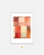 Warm Watercolor Tiles