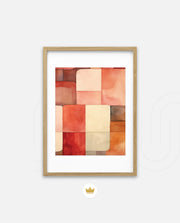 Warm Watercolor Tiles